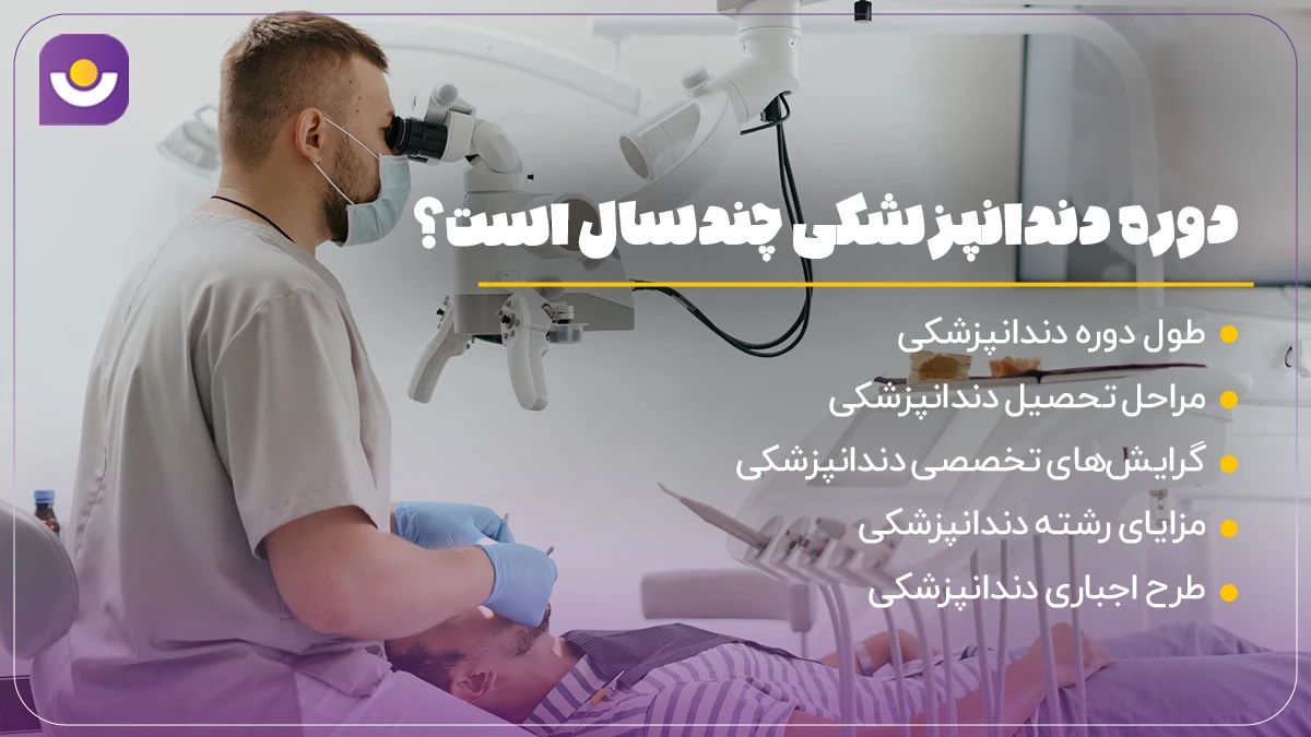 دوره دندانپزشکی چند سال است؟